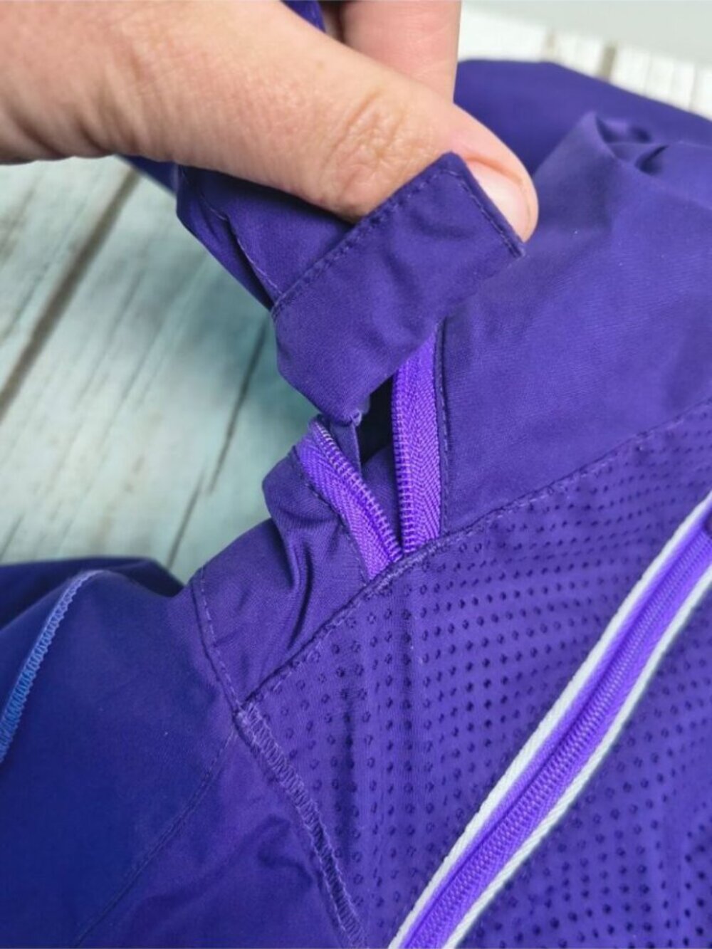 Lululemon Purple Run Inspire Jacket With Hood - Picture 4 of 7